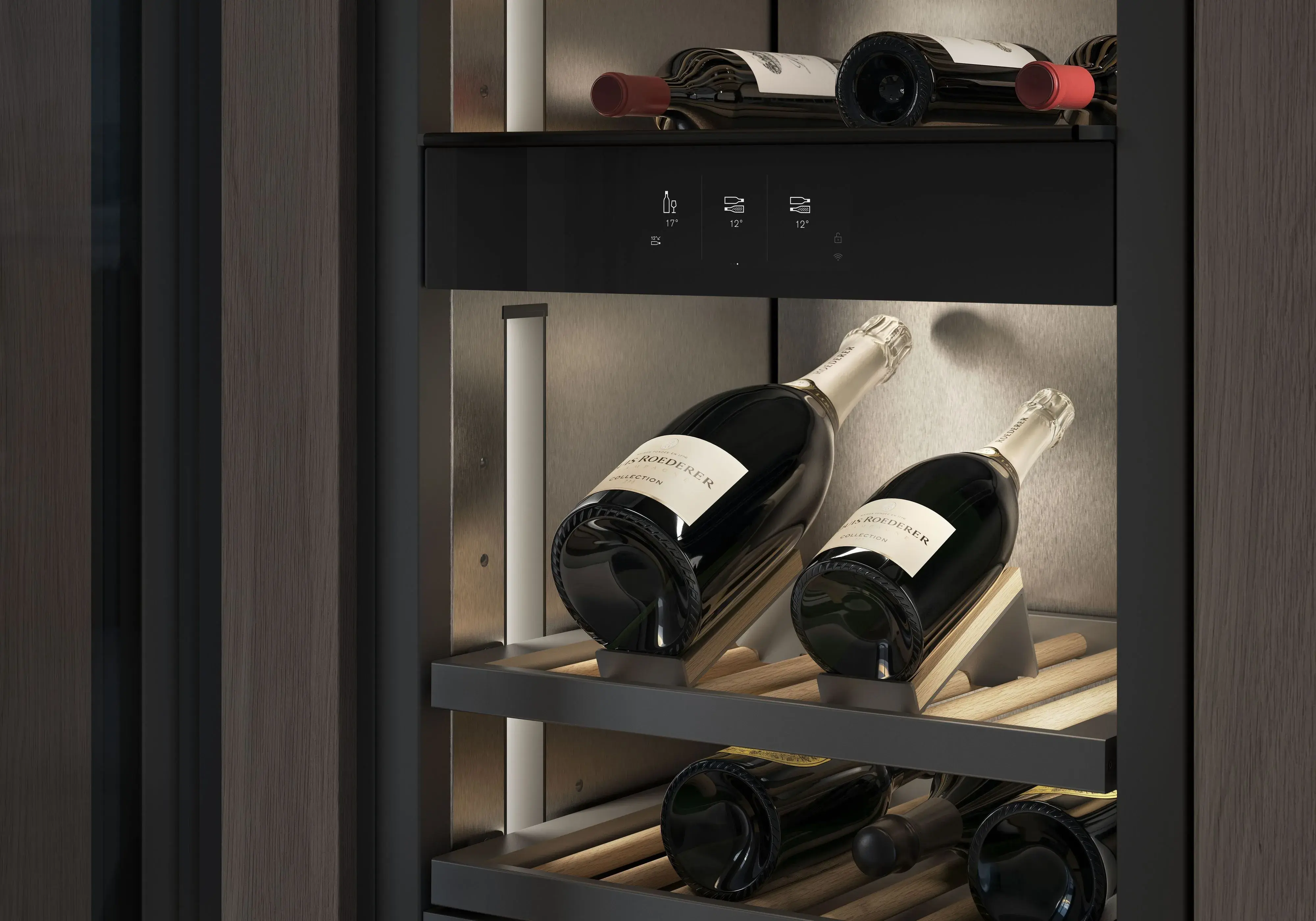 Ein neuer Meilenstein von Gaggenau: Weinklimaschränke mit automatischer Temperierung